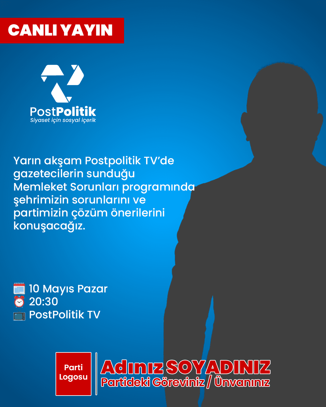 Canlı Yayın Duyurusu